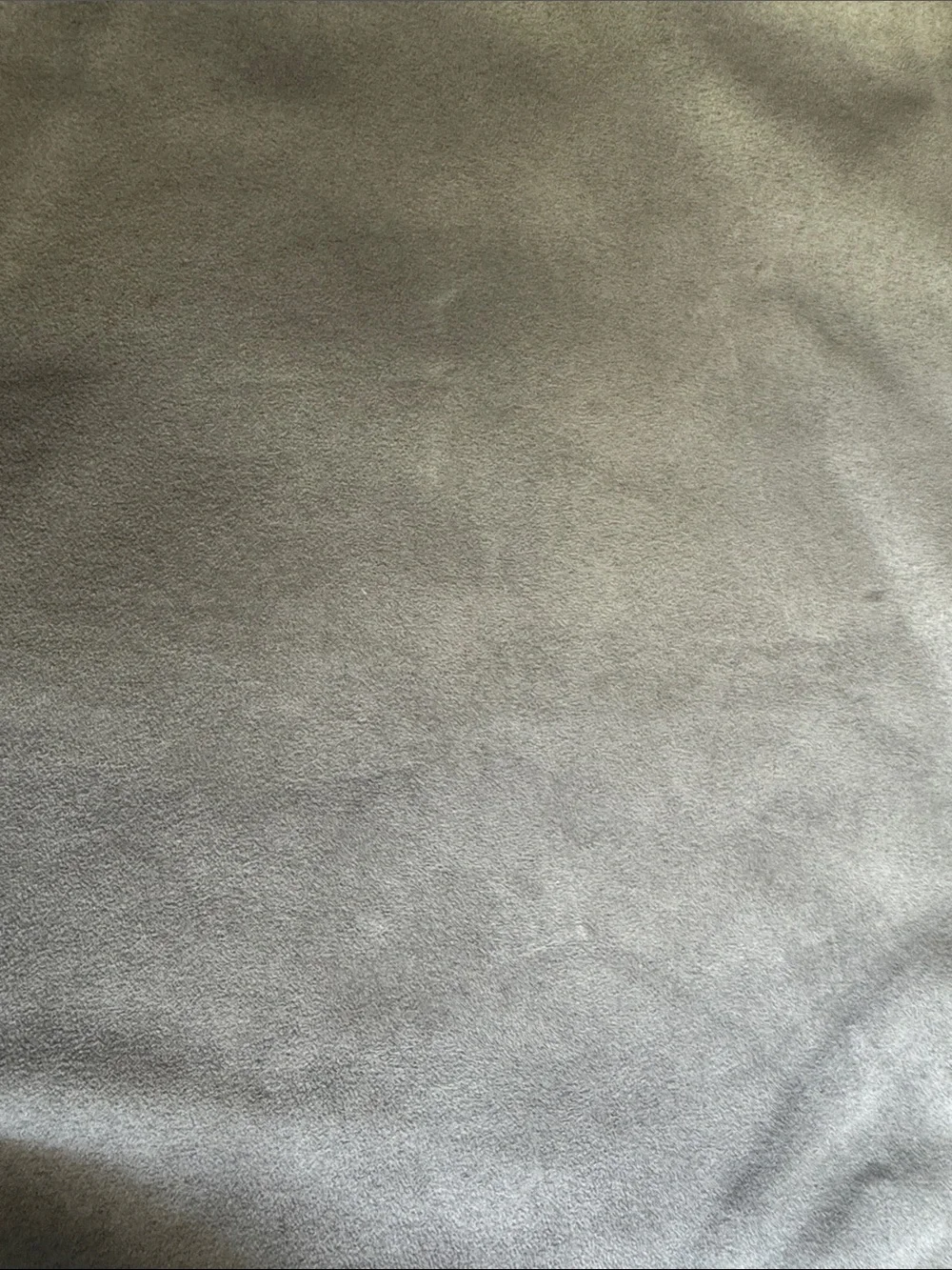 Pottery Barn Gray micro fiber Look bar stool/ Seat Cushion Set